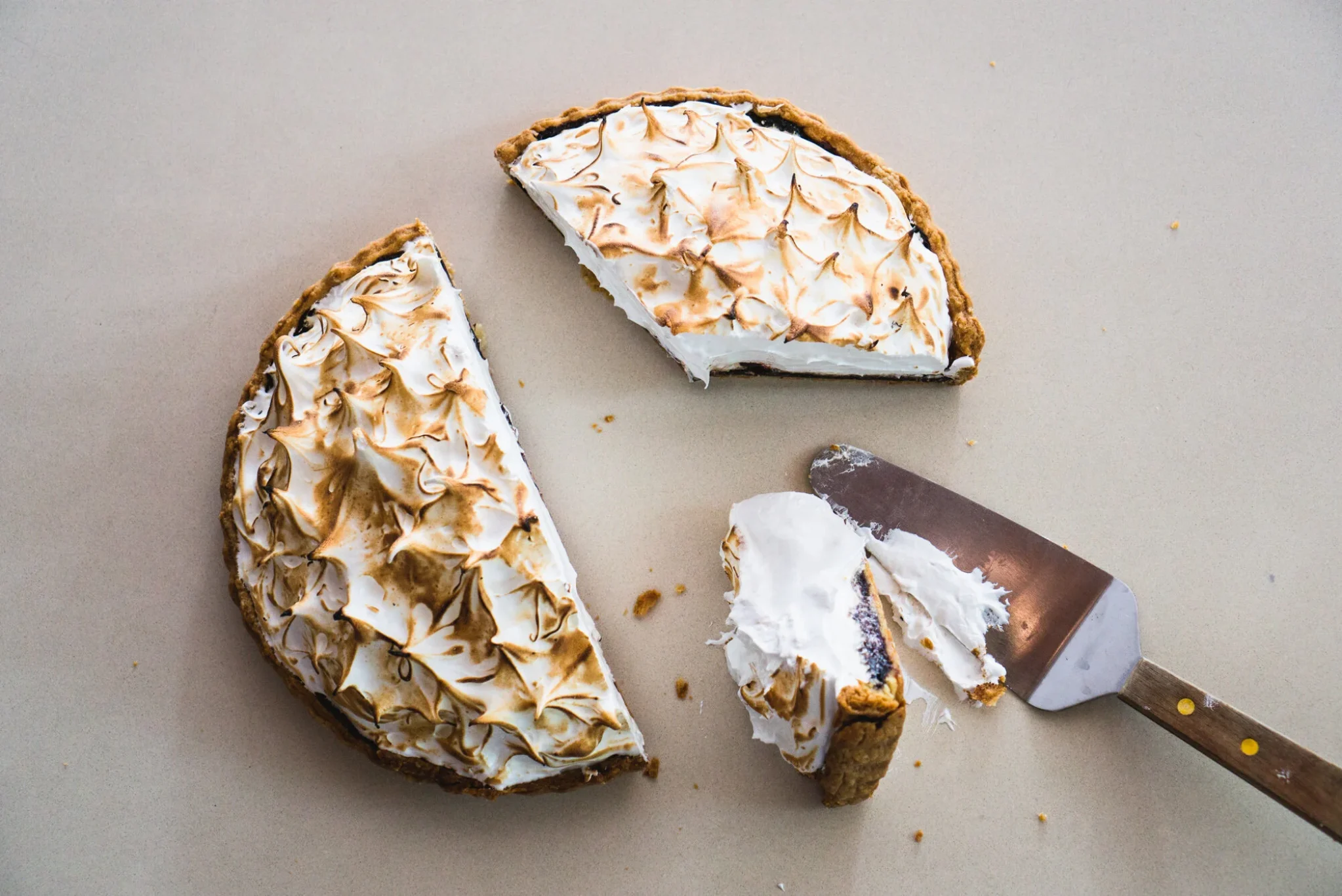 Cherry Meringue Tart-7