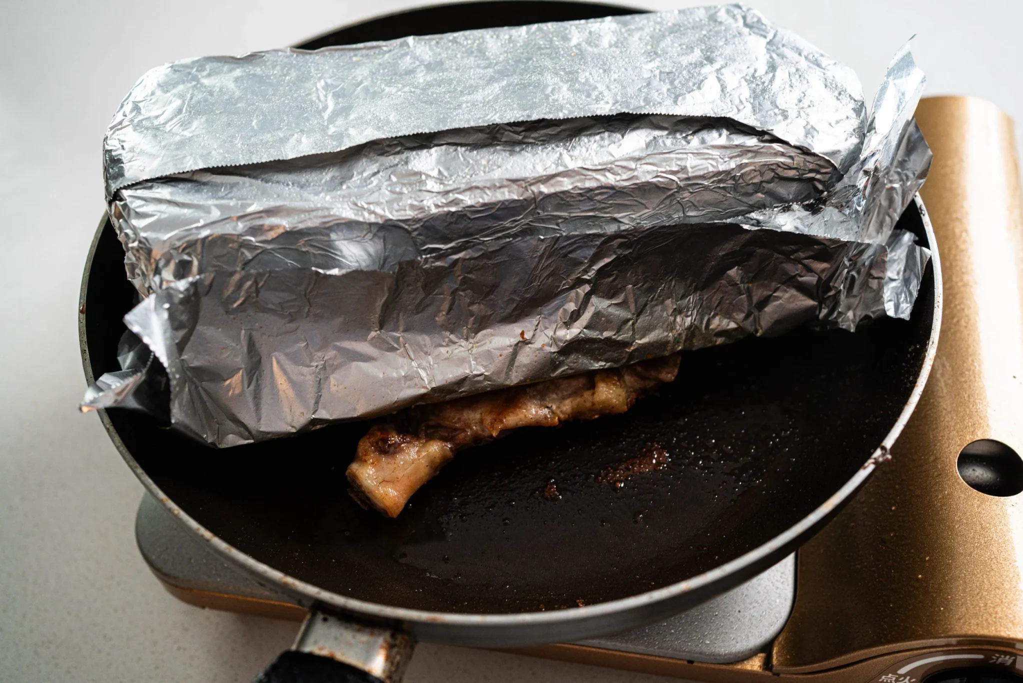 Chicken Under a Brick2