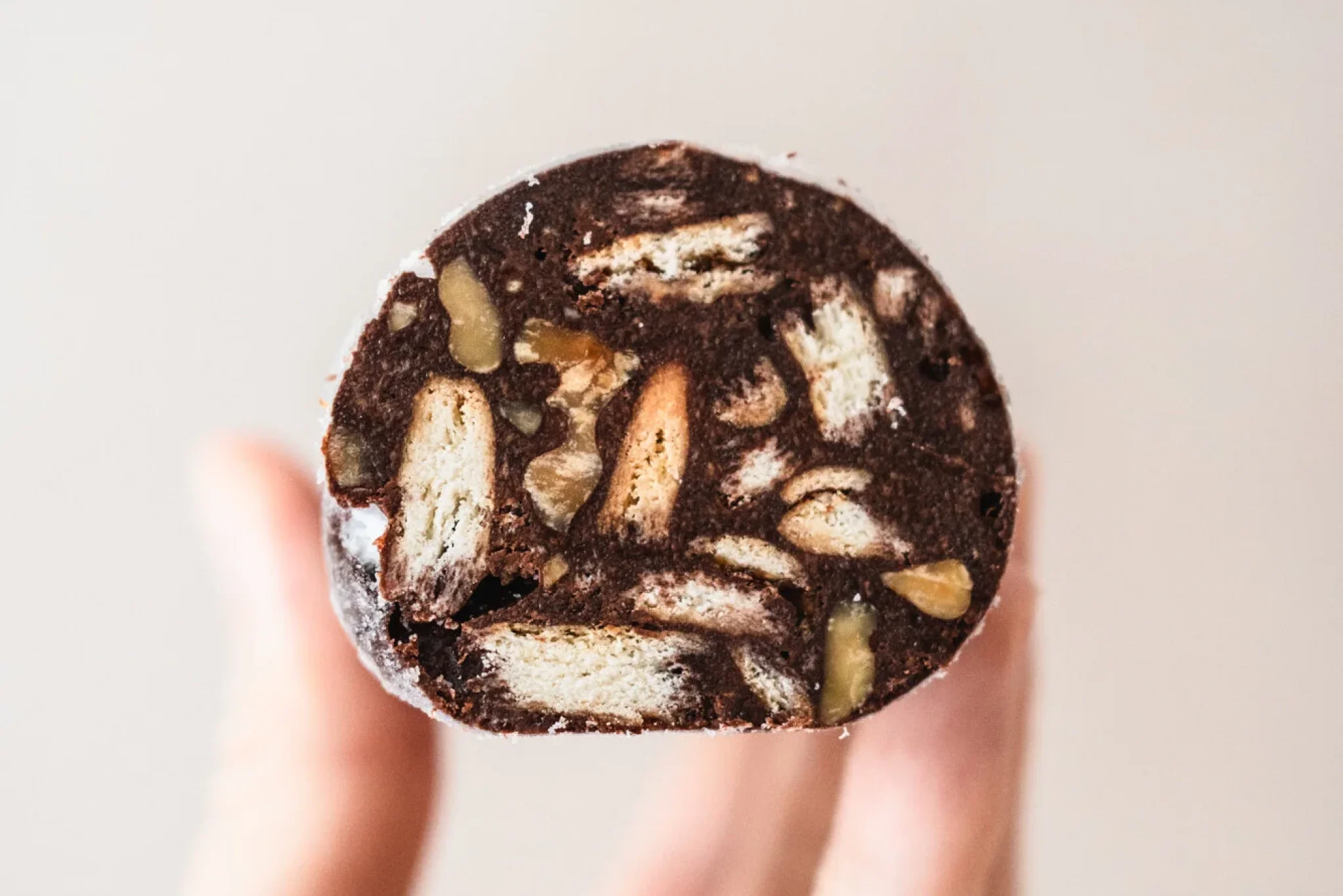 Chocolate & Sultana Salami5