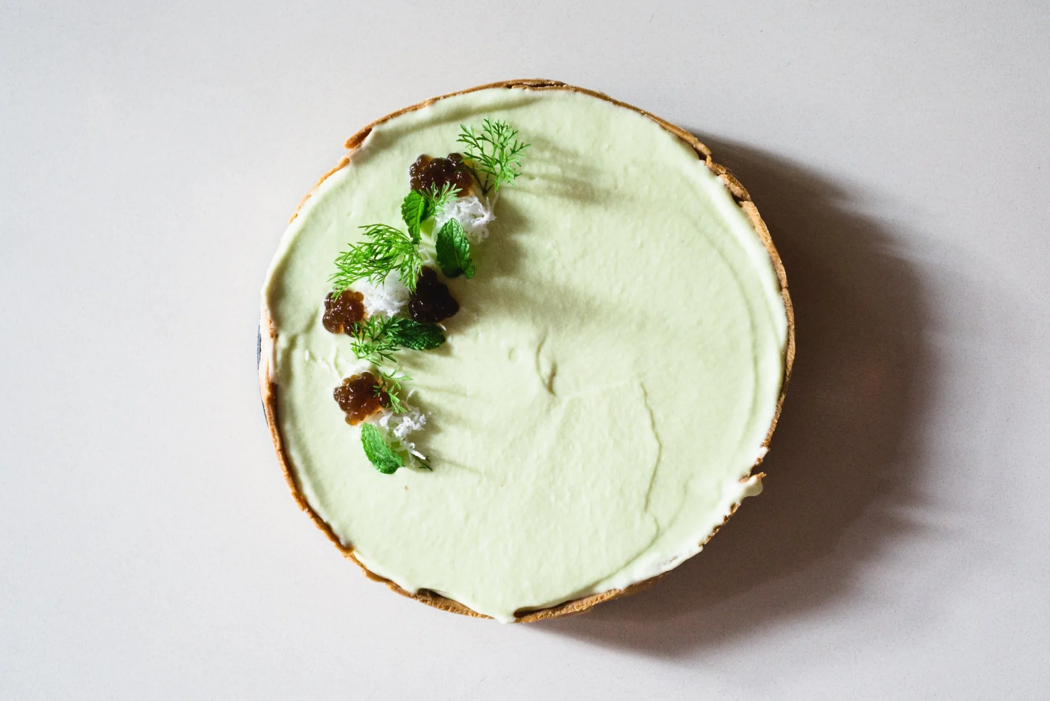 Coconut Pandan Tart-1