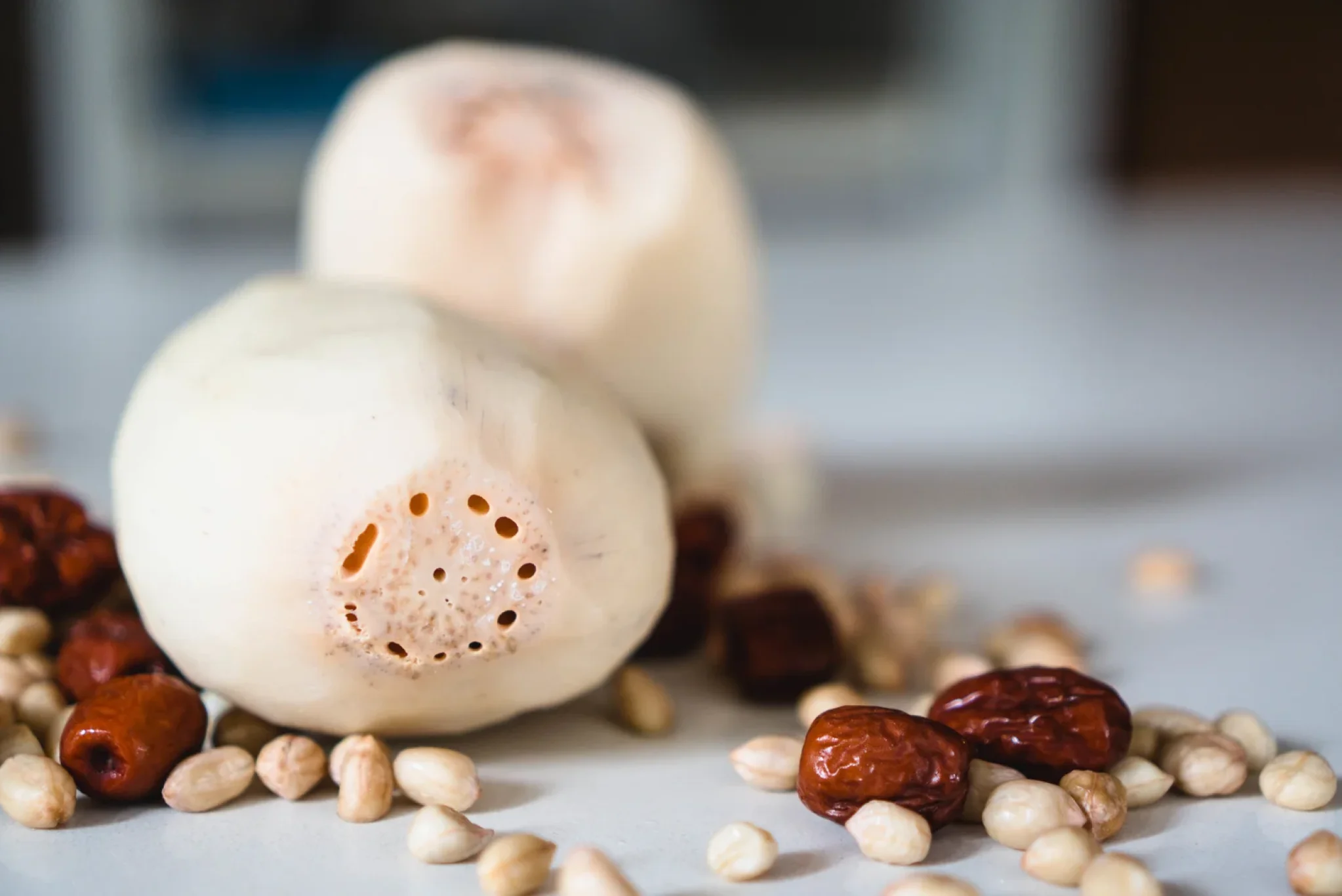 Coconut Water Lotus Root Soup-3