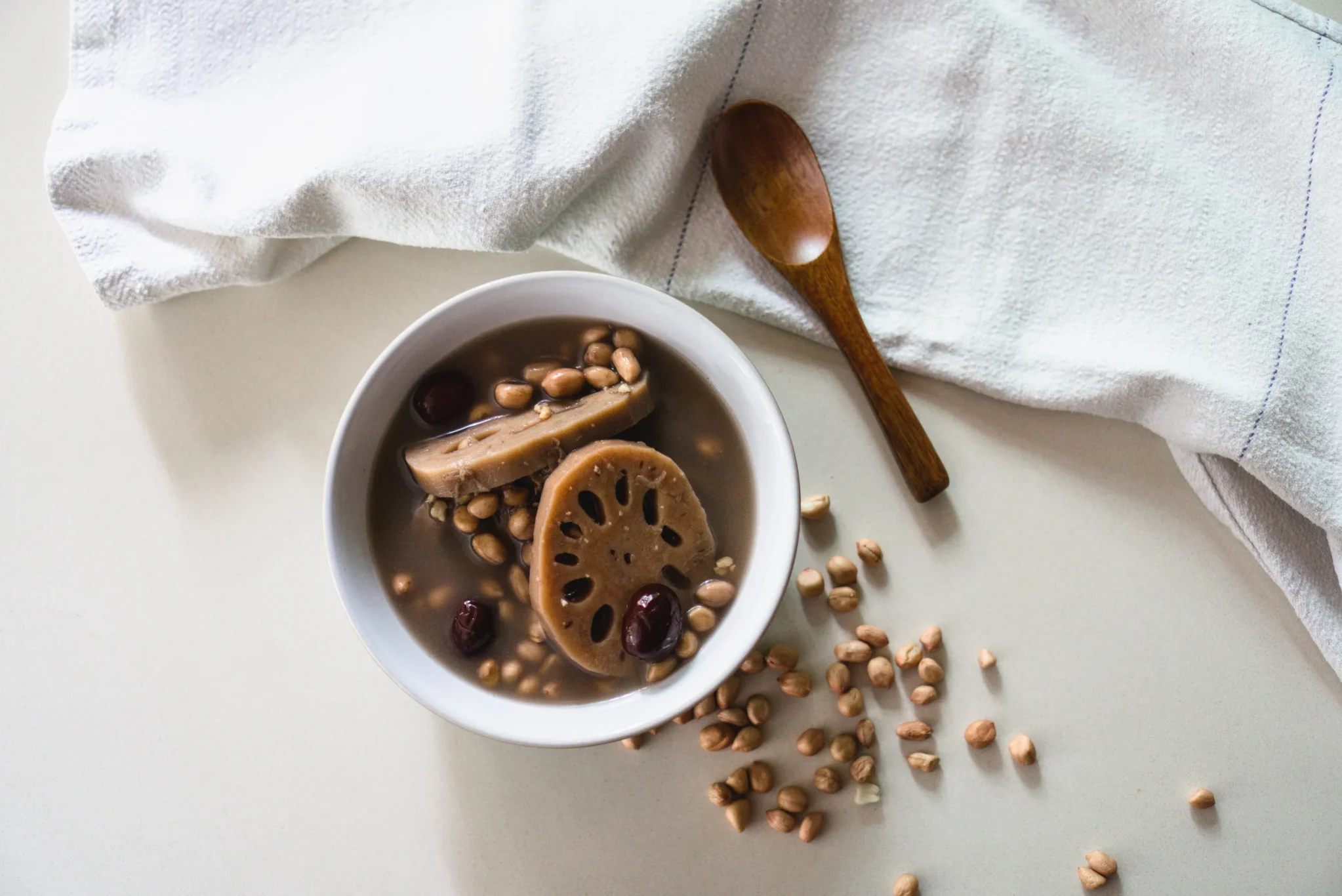 Coconut Water Lotus Root Soup-4