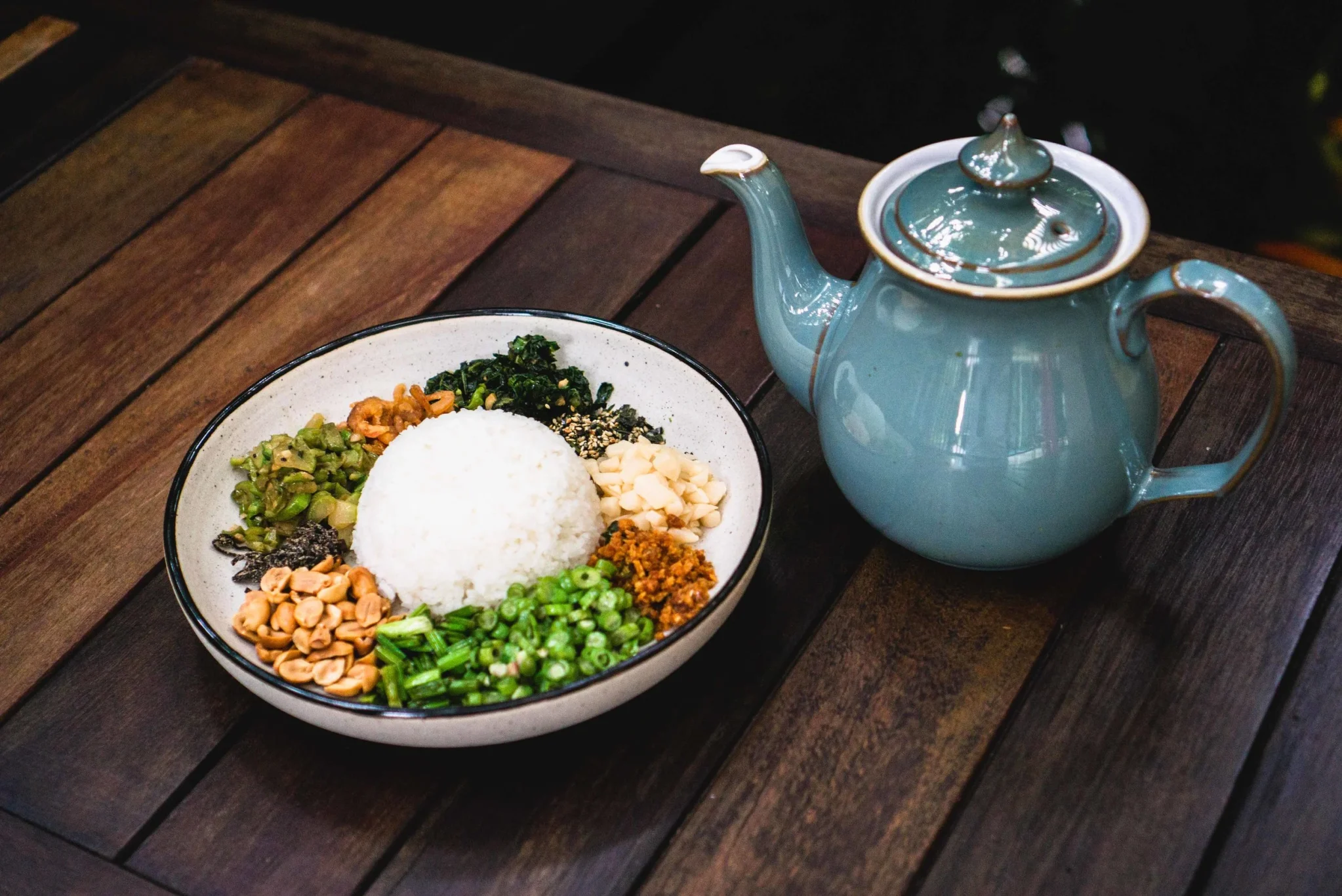 Leicha-zuke (Chinese Tea Soup, Made Japanese)-2