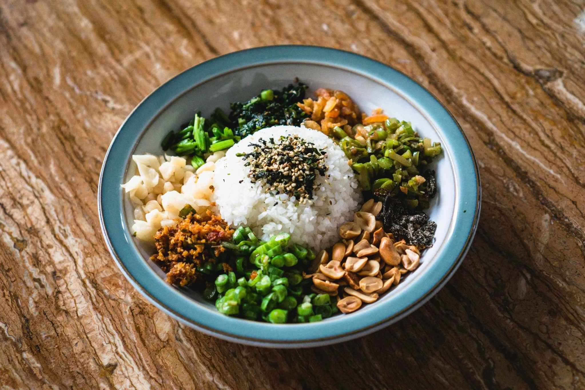 Leicha-zuke (Chinese Tea Soup, Made Japanese)-8
