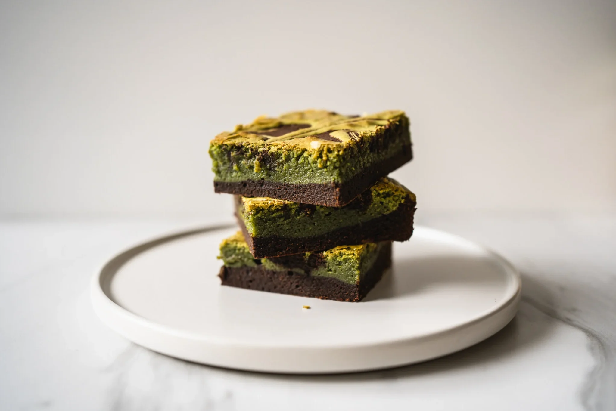Marble Matcha Brownies1