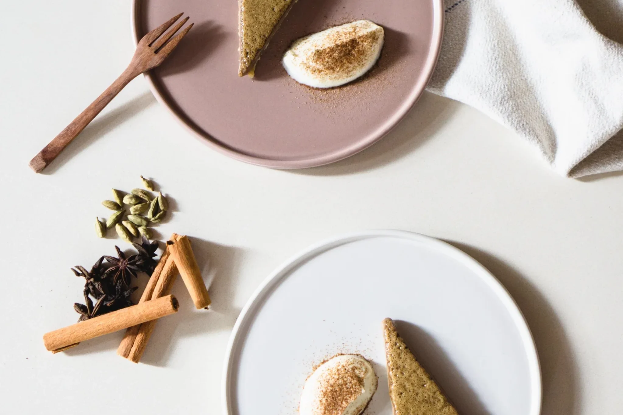 Masala Chai Custard Tart-5