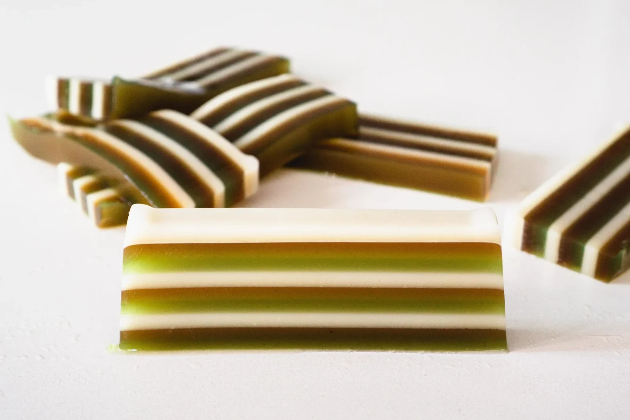 Pandan, Gula Melaka, & Coconut Agar-Agar-6