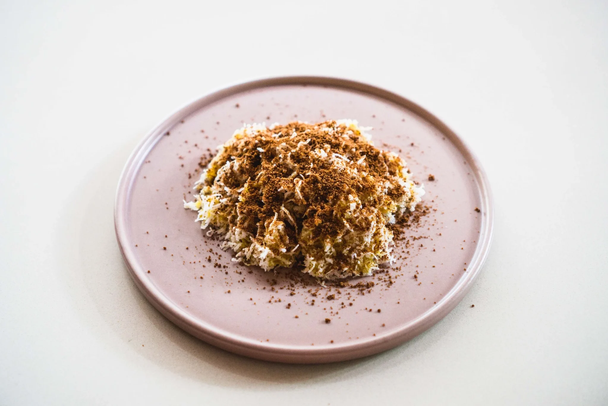 Pumpkin Nian Gao with Coconut & Gula Melaka1