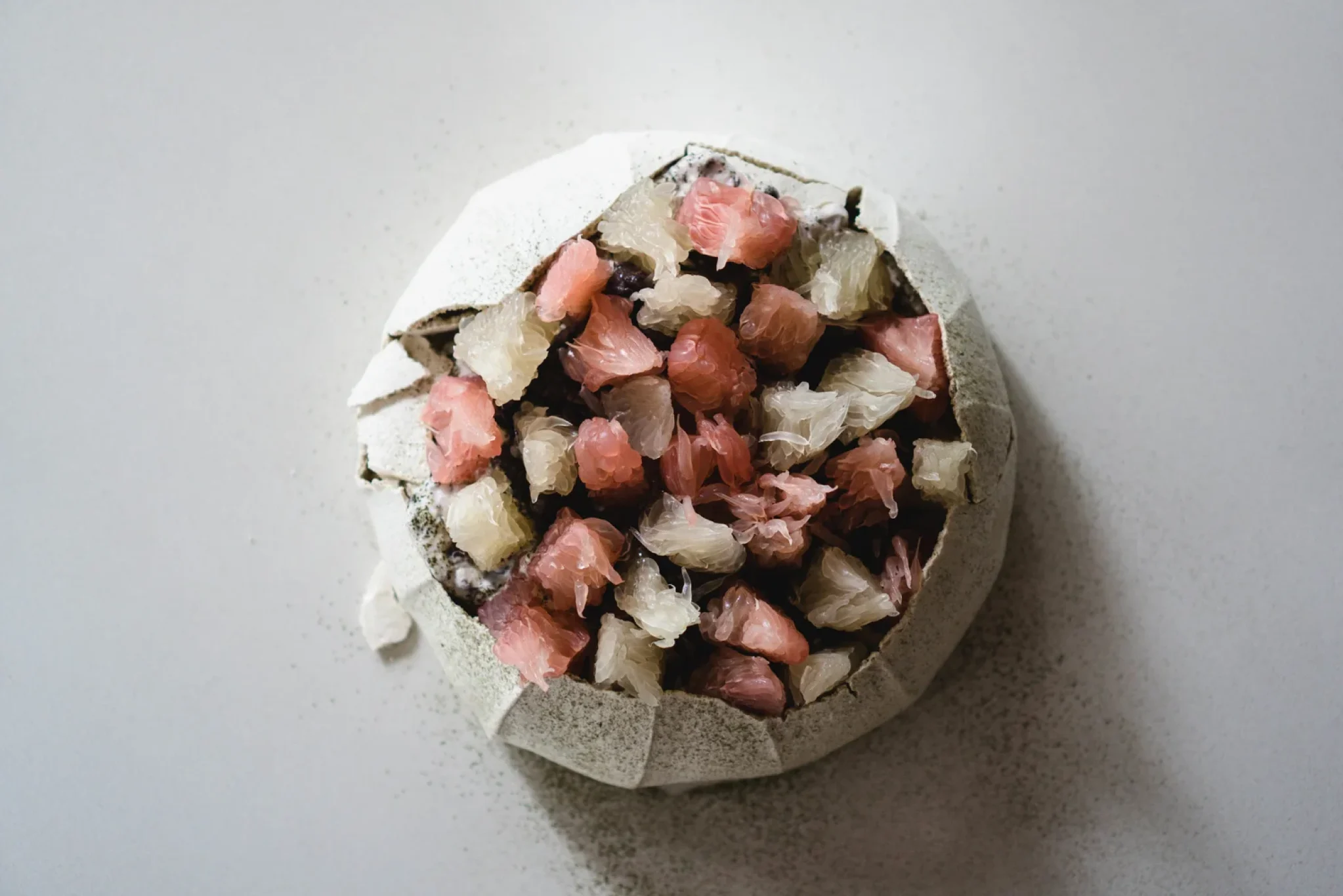 Red Bean and Pomelo Pavlova-3