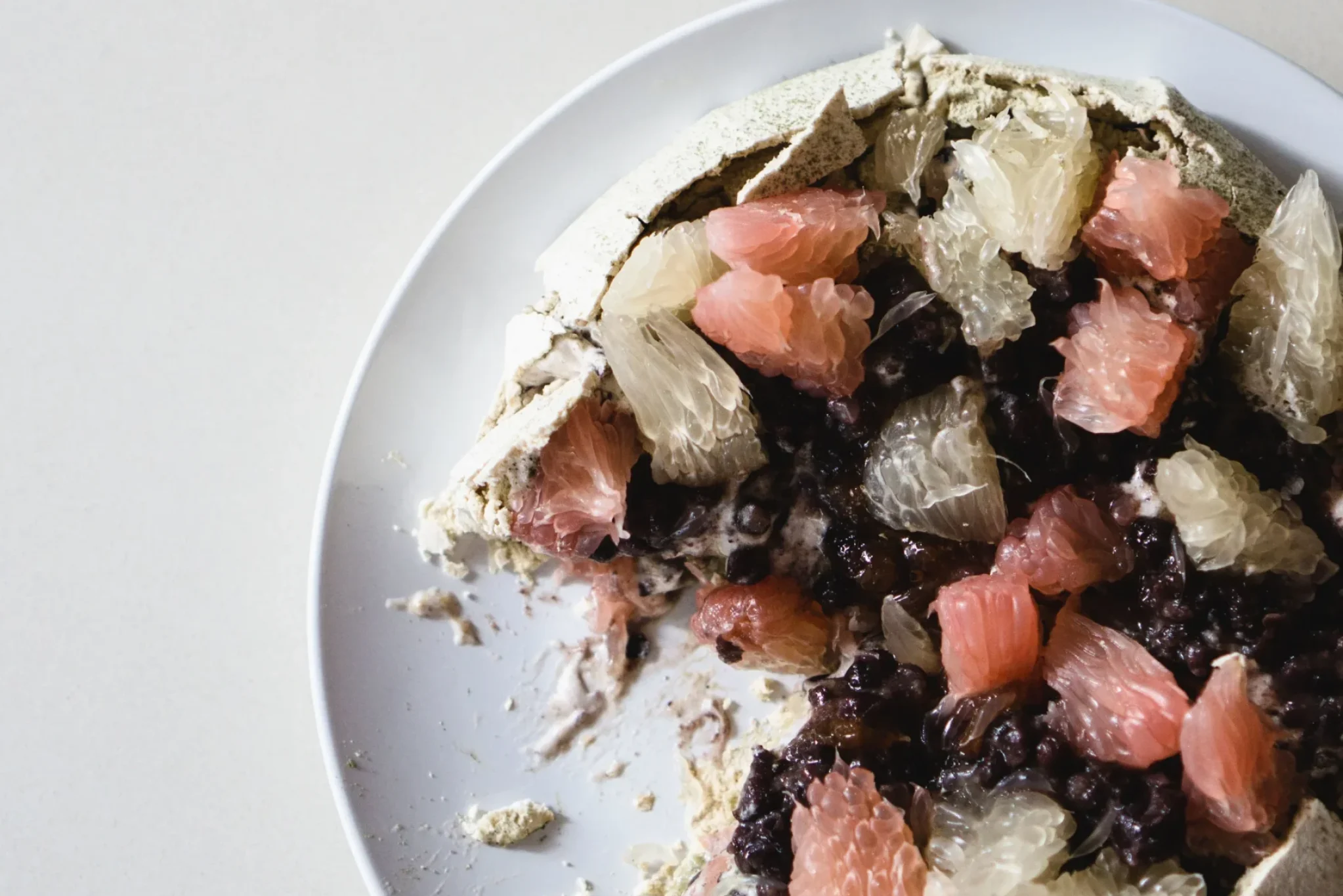 Red Bean and Pomelo Pavlova-9