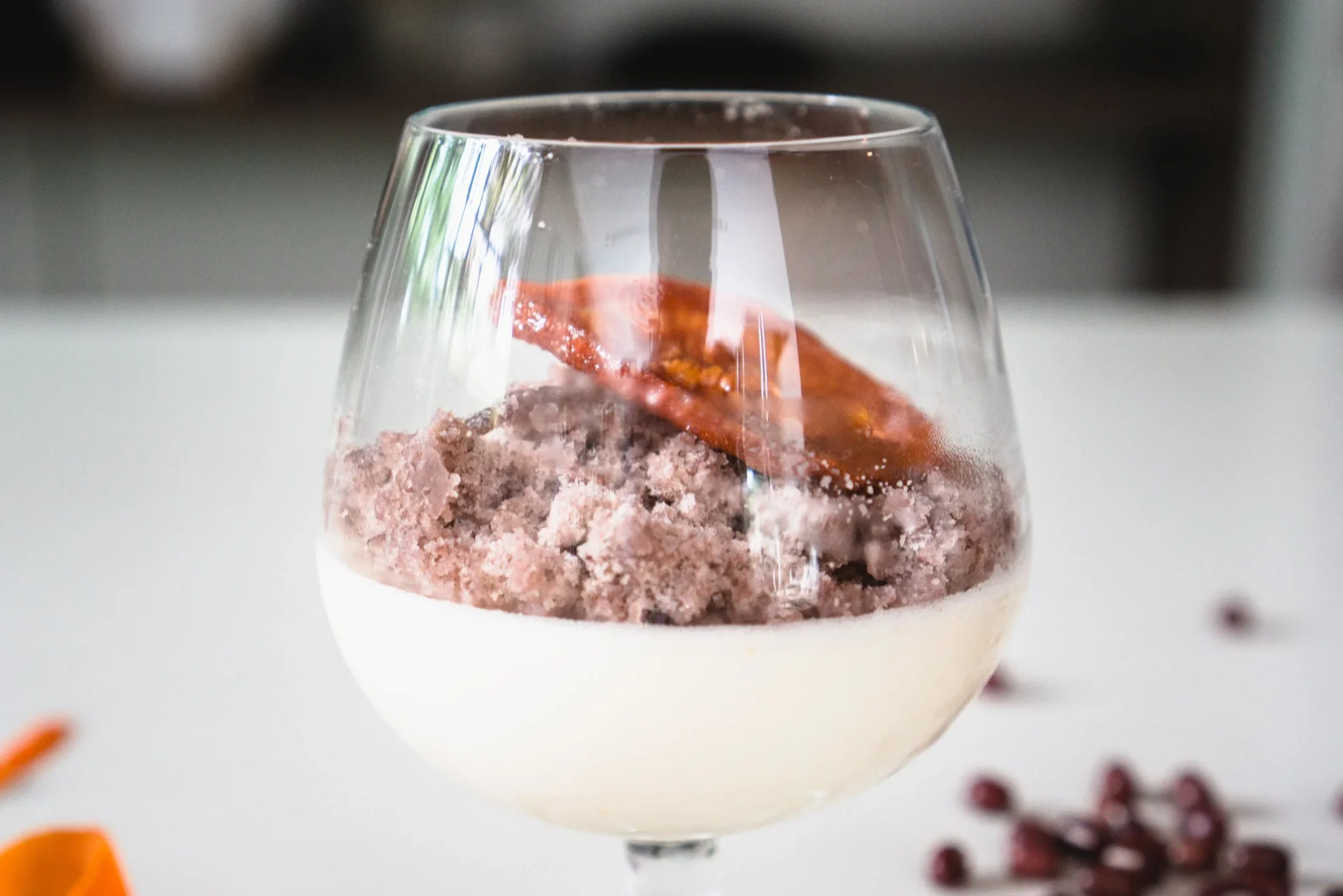 Roasted Persimmon & Milk Panna Cotta-4