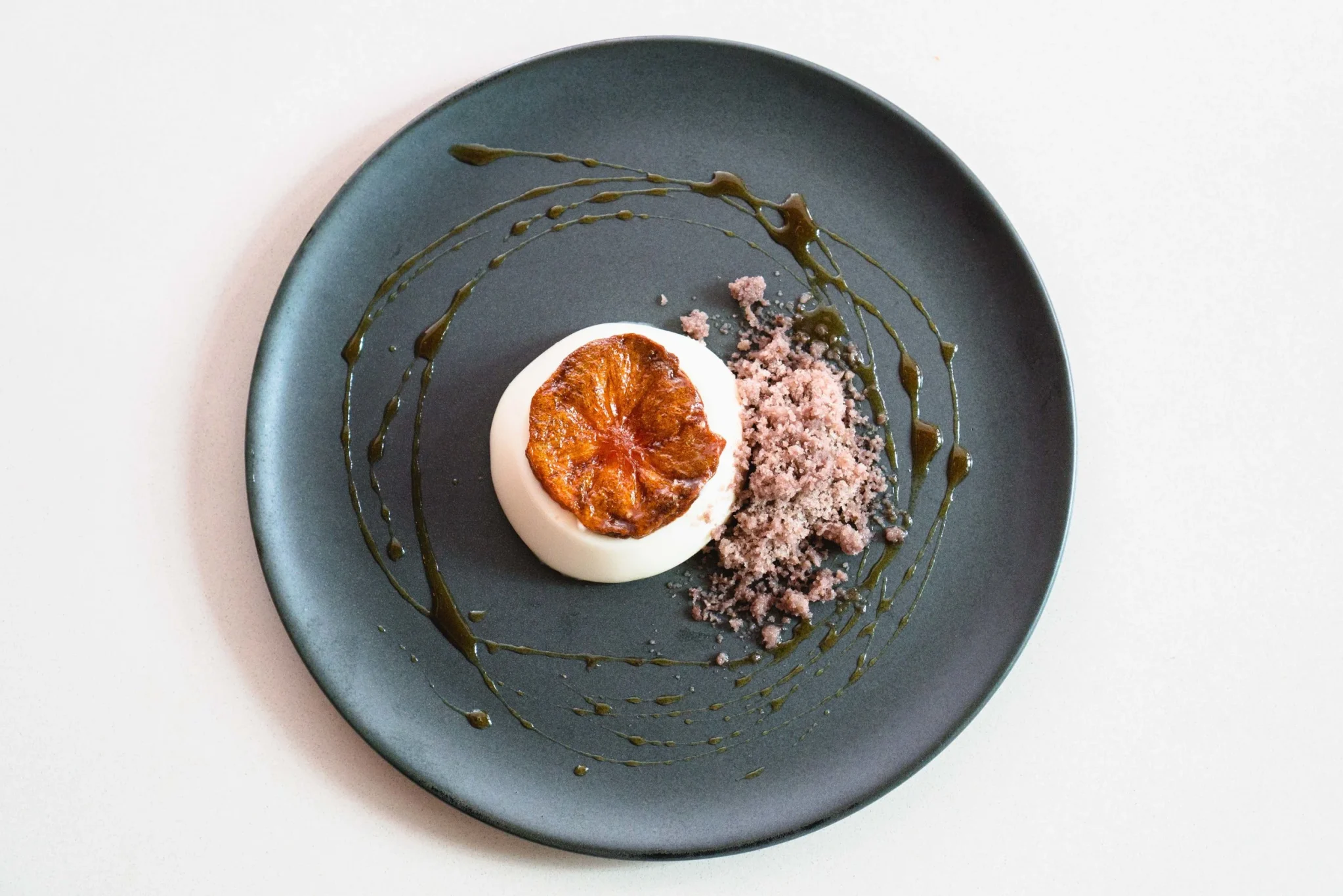 Roasted Persimmon & Milk Panna Cotta-5