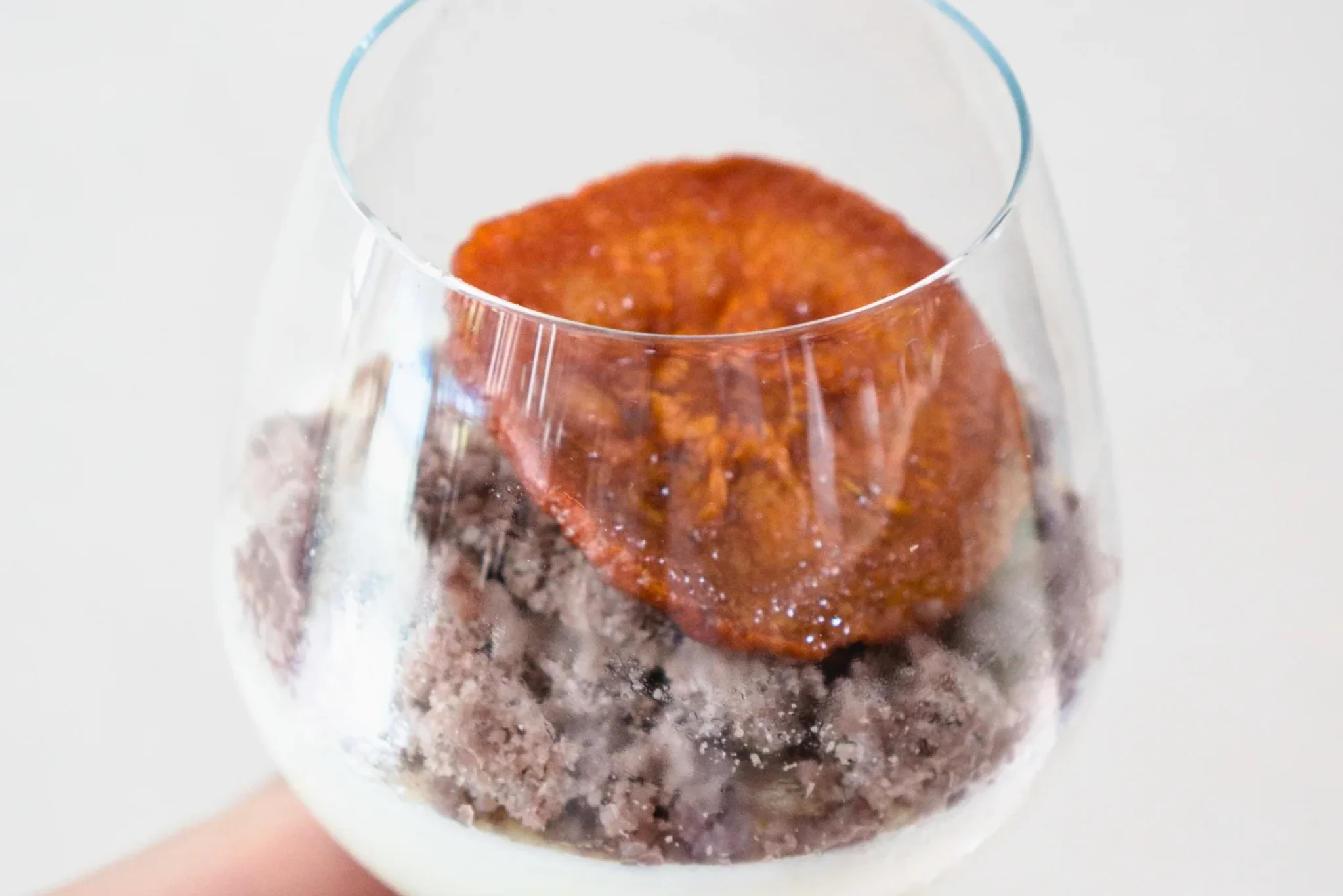 Roasted Persimmon & Milk Panna Cotta-7