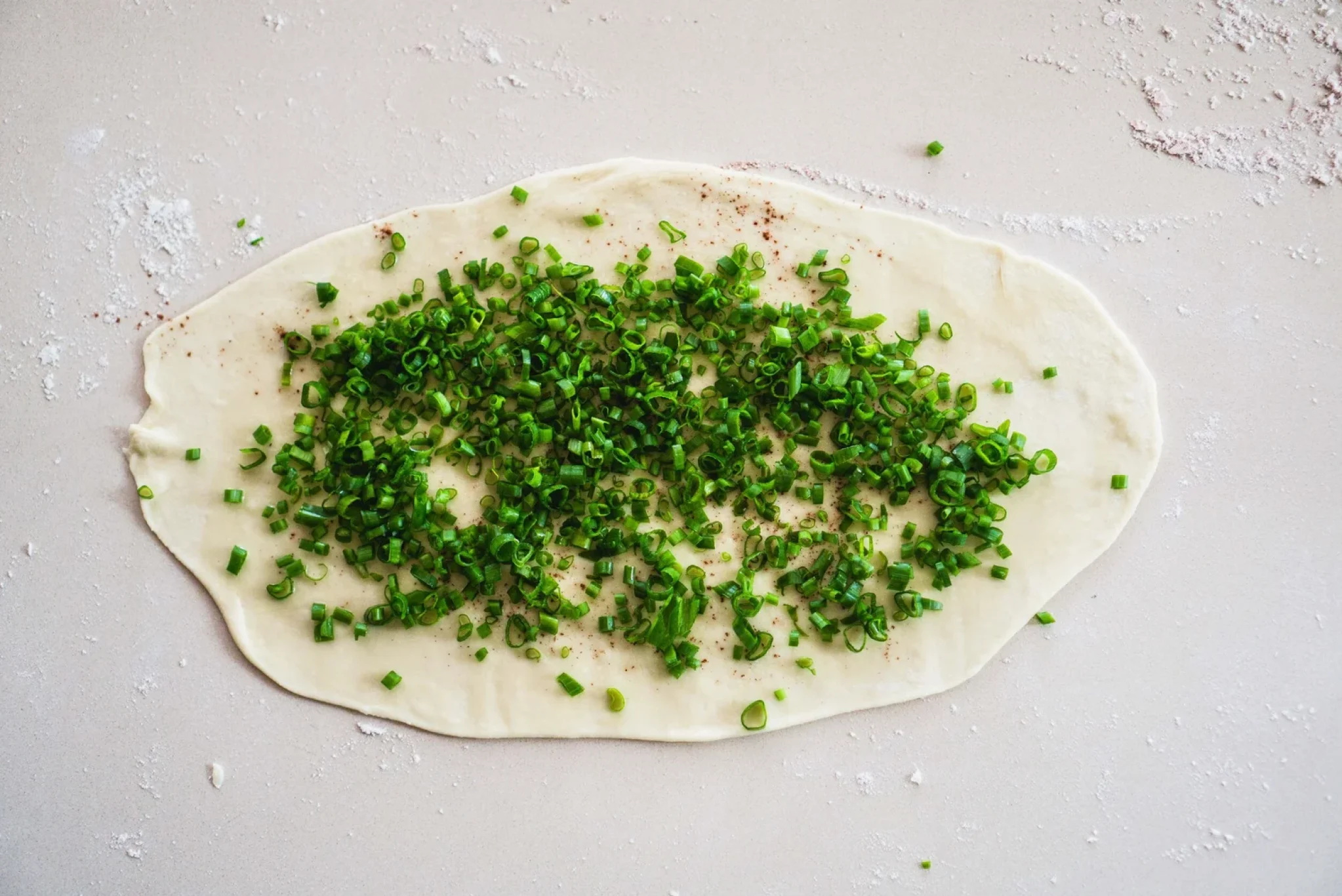 Scallion Pancakes, Sans Scallions-1