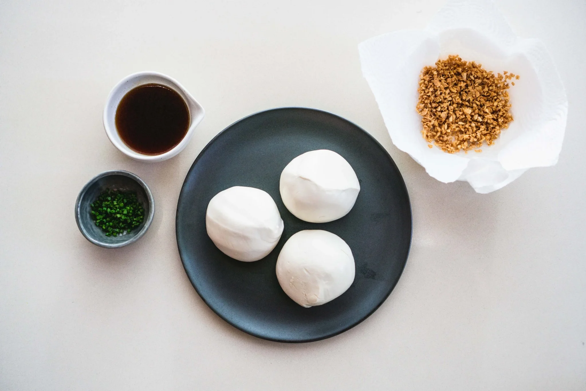 Silken Tofu with Garlic & Soy-1