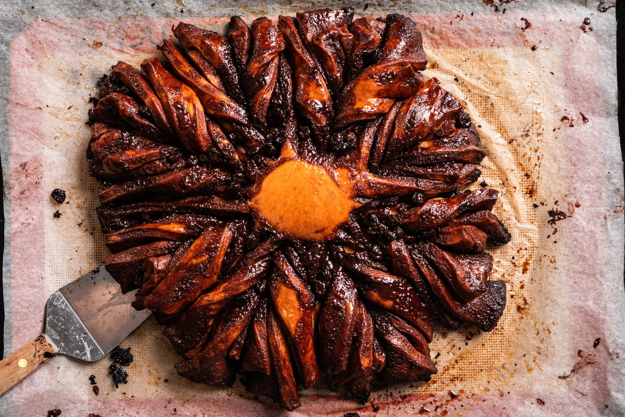 Snowflake Chocolate Bread1