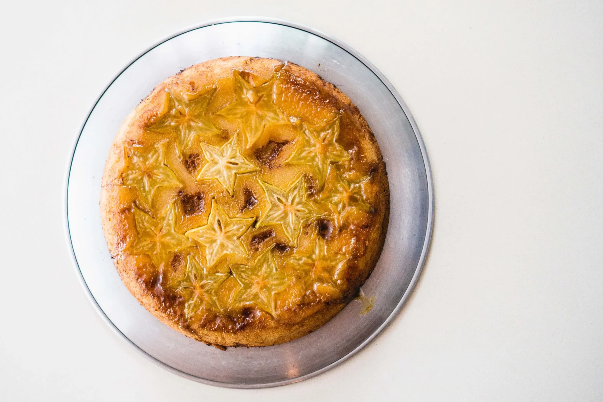 Starfruit Upside-Down Cake1